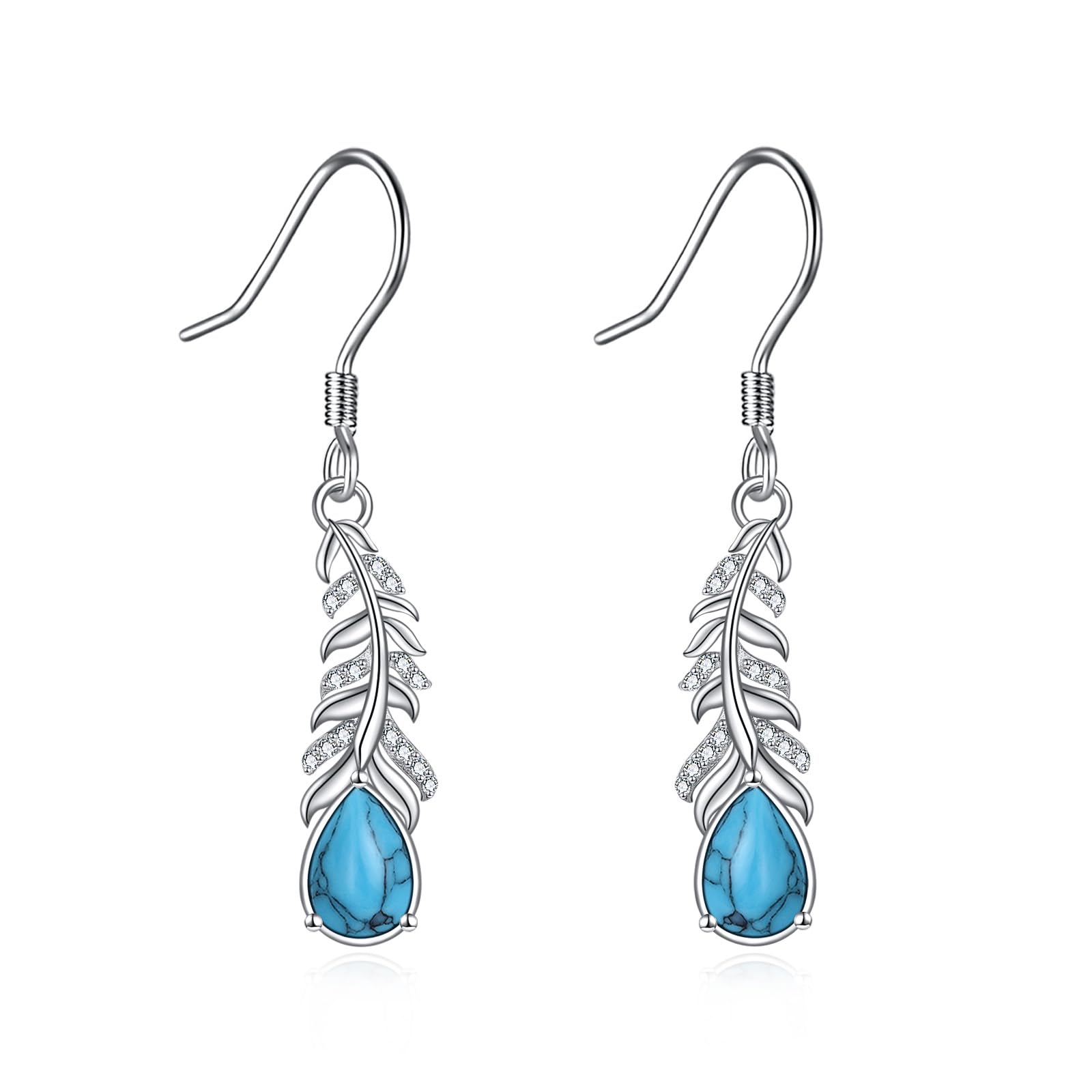 Orecchini in argento Sterling 925, acchiappasogni con occhio turco e
