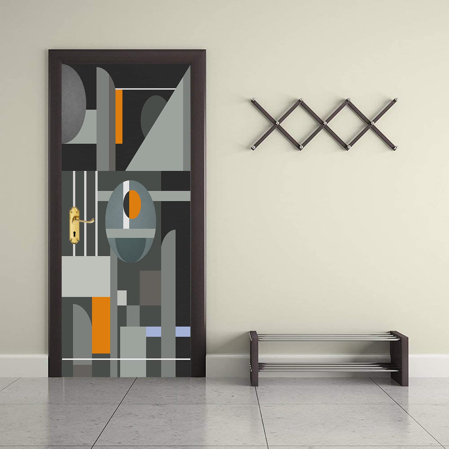 SCPmarts Create Your Desire Door Wallpaper Vinyl Wall Door Furniture Sticker 3D Door Wallpaper Door Sticker SCP162 (91 CM x 213 CM) (B0B746LVQK) Amazon Price History, Amazon Price Tracker