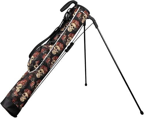 Orlimar Pitch 'n Putt - Bolsa de golf ligera con soporte, diseño de transporte ultraligero, divisor bidireccional, correa para el hombro, bolsa de
