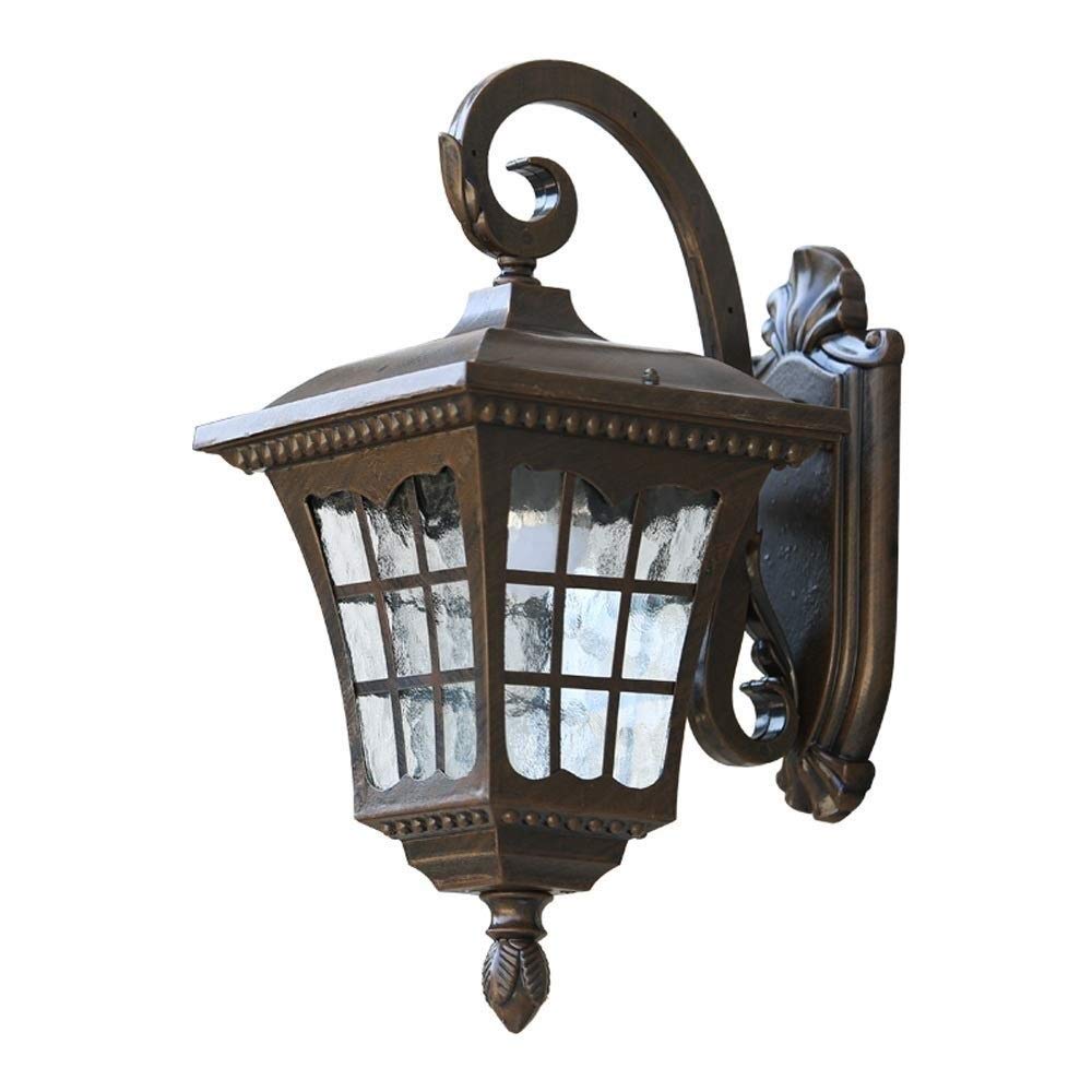 Lampe murale en verre exterieur retro industriel luminaire etanche E27