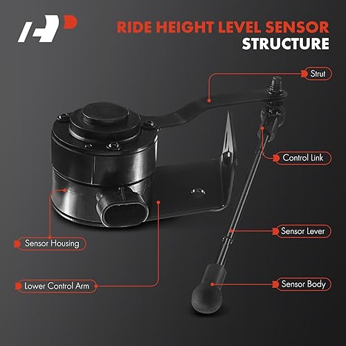 Miniatura 10 de A-Premium Sensor de nivel de altura de conducción compatible con GMC Yukon y Chevrolet Tahoe, Avalanche, Suburban 1500 y Cadillac Escalade