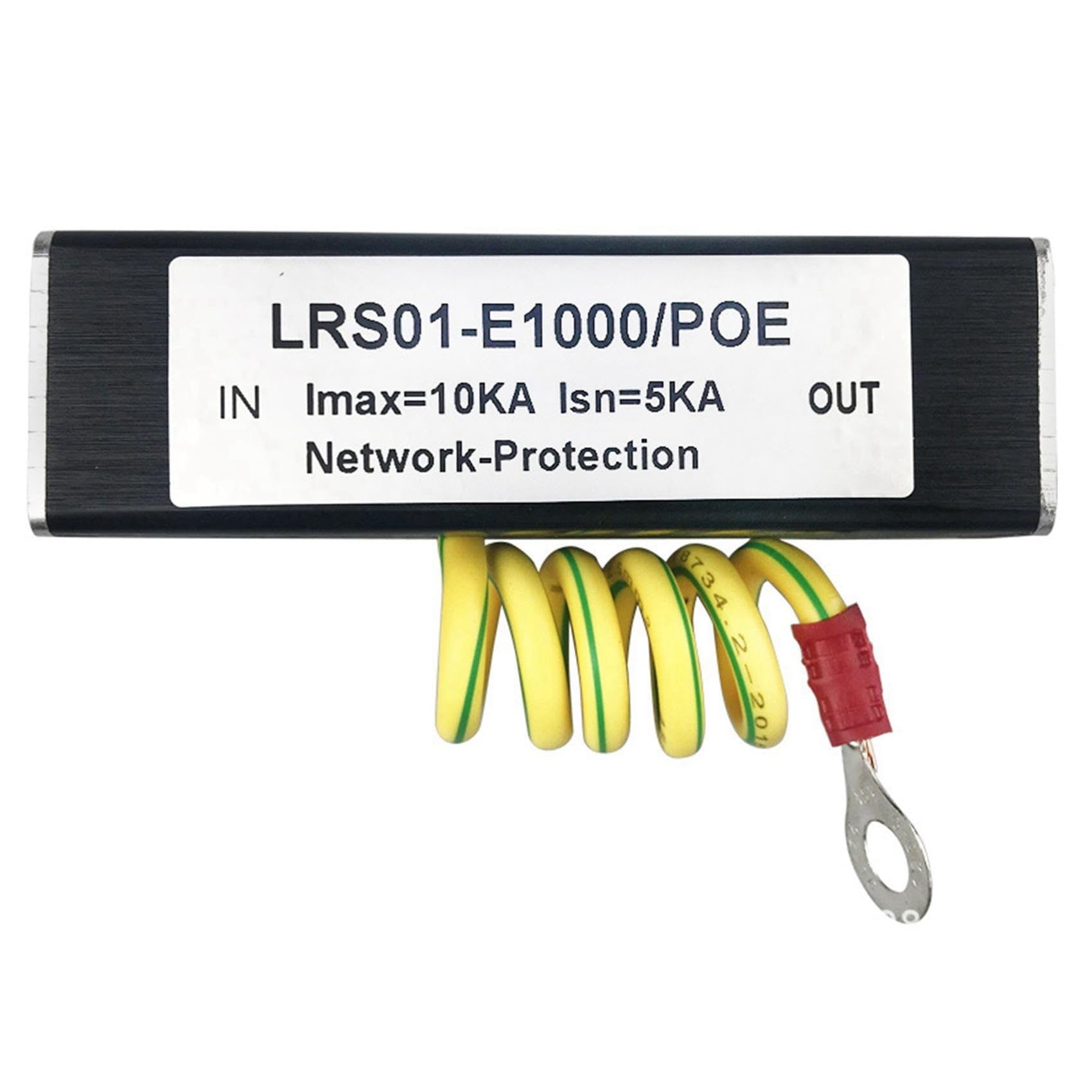 10X 100/1000M POE IP kamera sieciowa przełącznik POE RJ45 i POE ochrona przeciwprzepięciowa urządzenie ochronne SPD 1000M