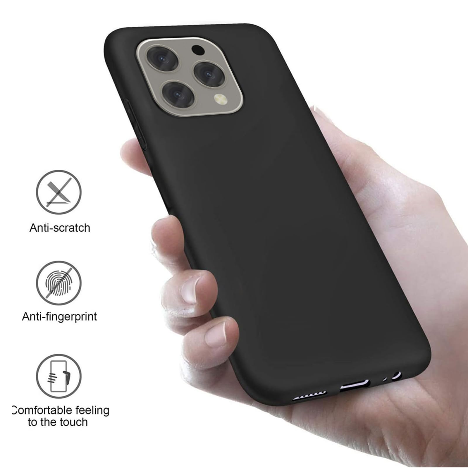 Custodia Per Doogee N55, Ultra Sottile Morbido TPU Silicone