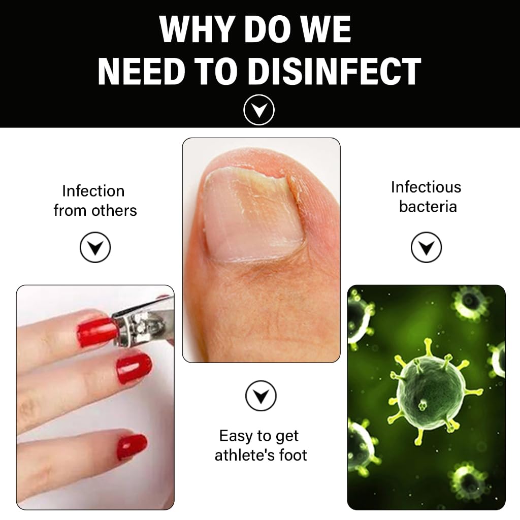Sterilizations Tray Nail Tool Disinfects Box Nail Supplies Manicure Tools