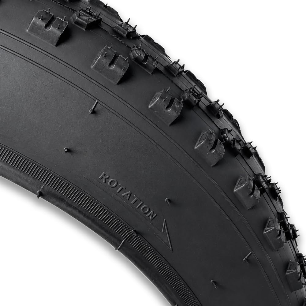 COPERTONE PNEUMATICO GOMMA 20 X 4 BICICLETTA ELETTRICA TACCHETTATO