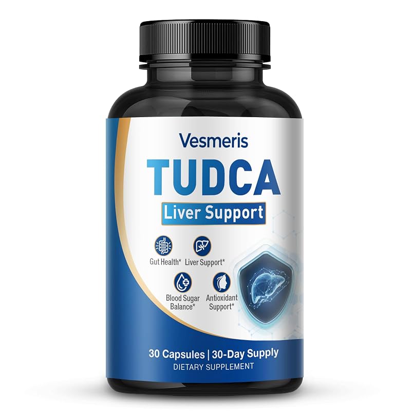 Vesmeris Suplemento de TUDCA Tauroursodeoxicólico 250 mg, 30 cápsulas