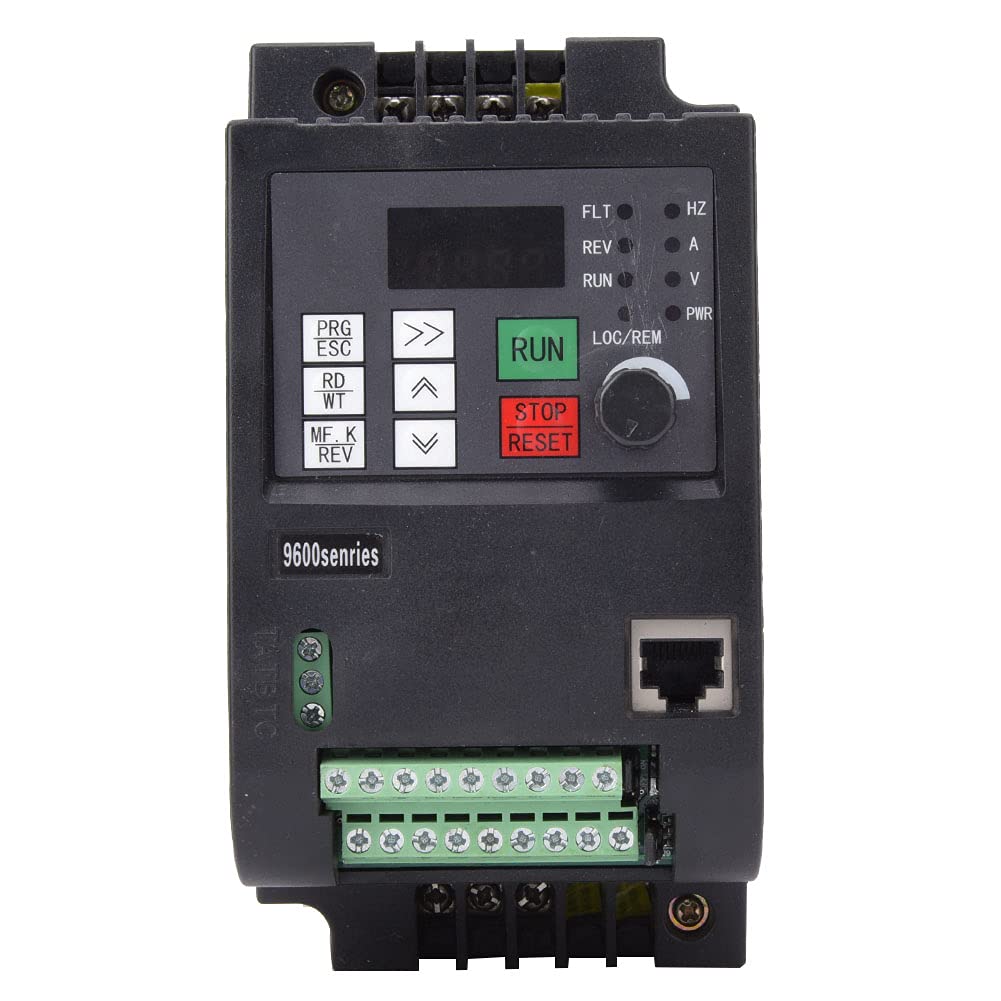 FTVOGUE 0.75KW 3-Fase Universale Mini Variatore di Frequenza