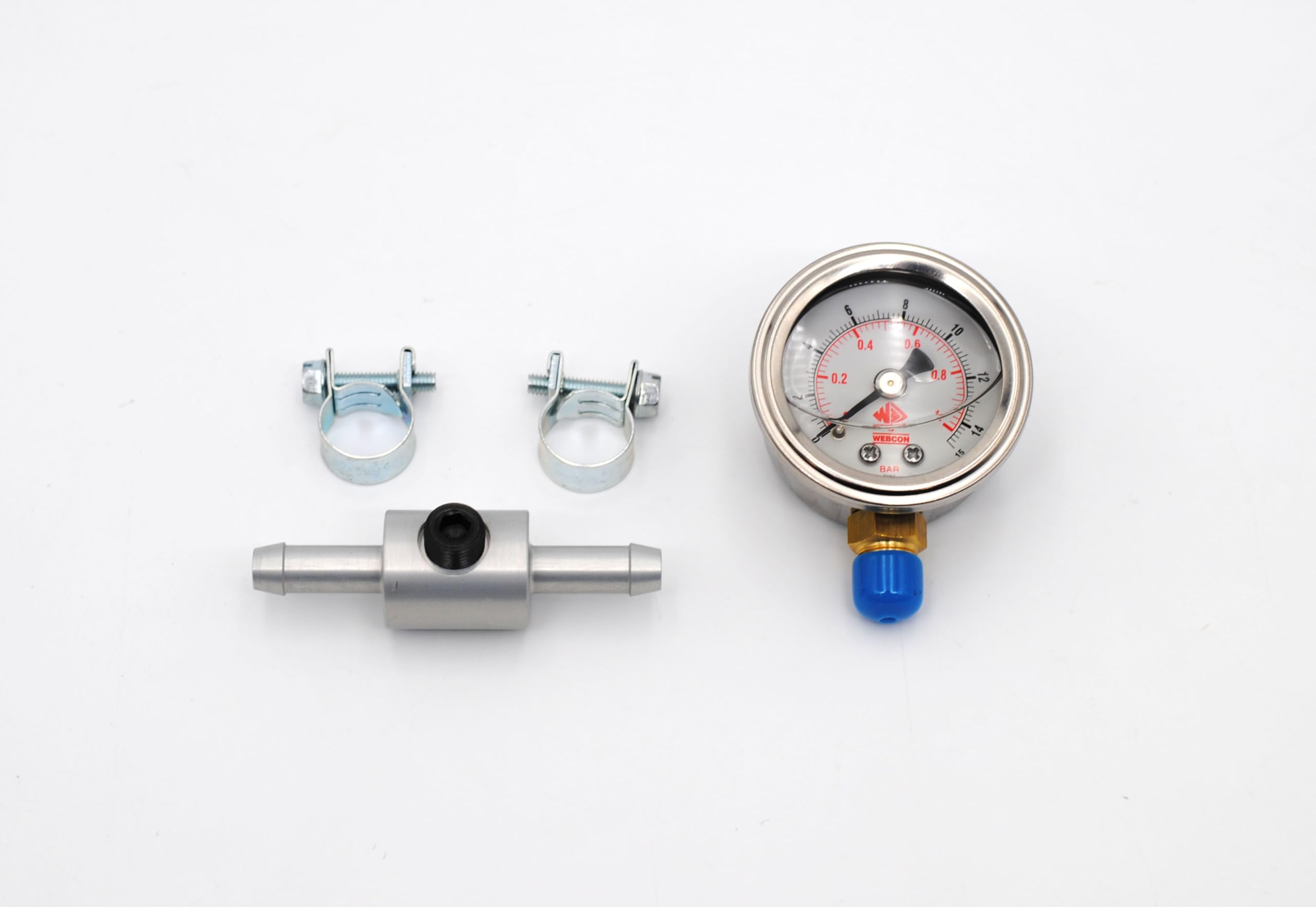 Fuel Pressure Gauge Kit, 0-15 PSI Range