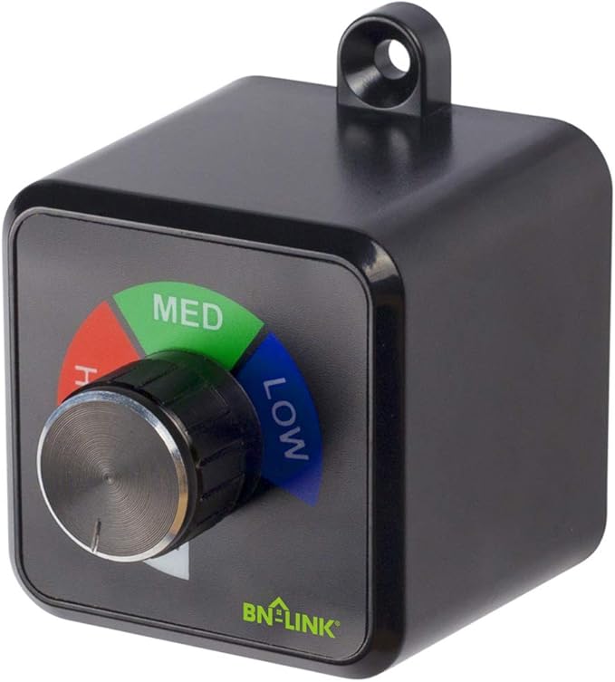 BNLINK Exhaust Fan Speed Controller Variable 3 Speed
