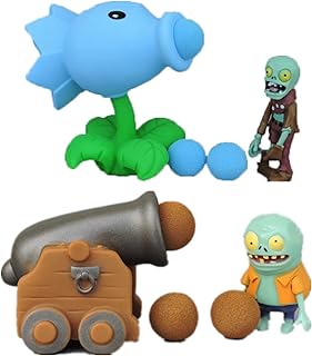 JHESAO 4 PCS PVZ Toys Action Figures Toys Mini PVZ Set 1 2 Series Great Gifts for Kids and Fans, Birthday and Christmas Party