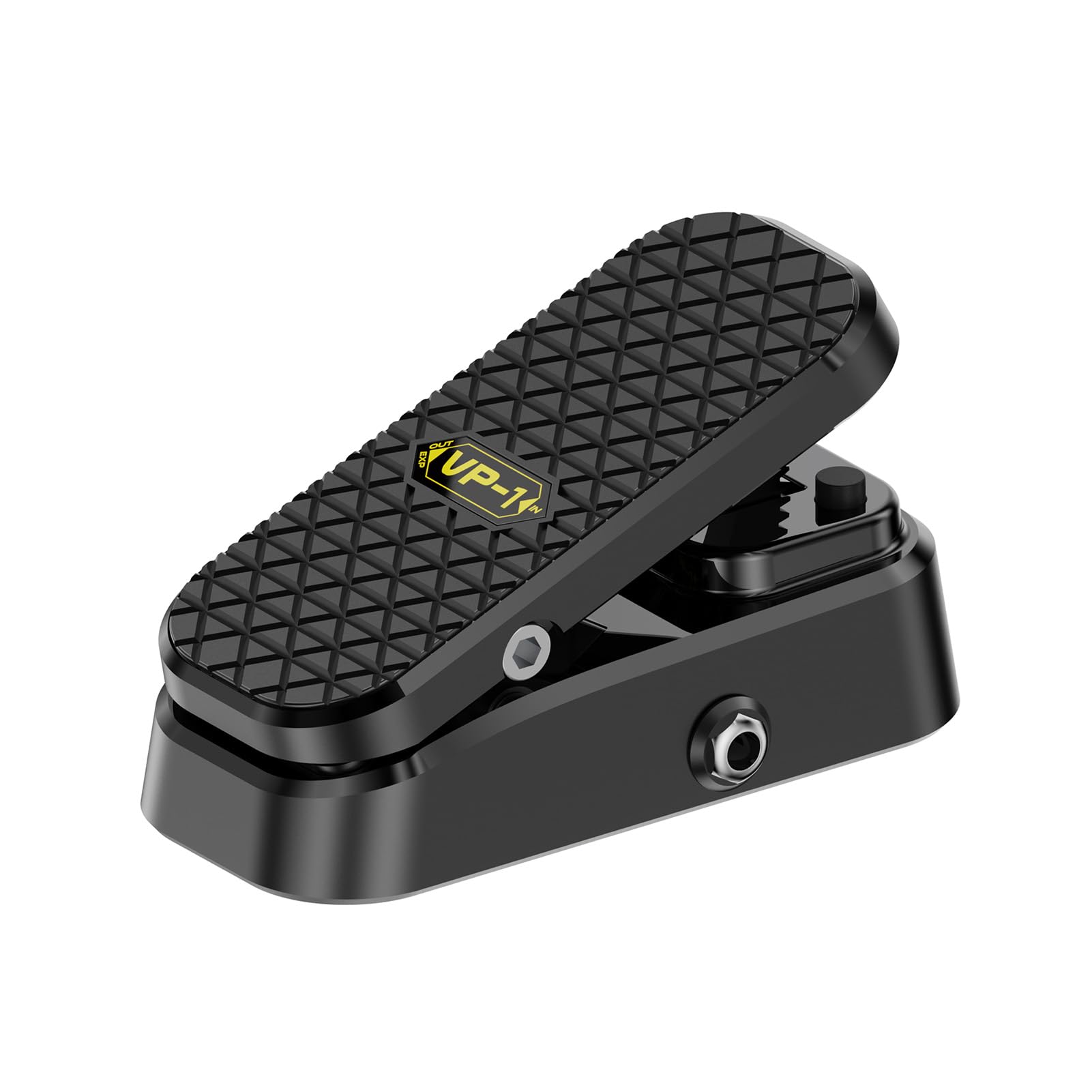 Btuty Volume Expression Pedal Expression EXP & Passive Volume 2-in-1 Dual Control Gitarreneffektpedal Silent Buffer Metallgehäuse Stereo-Interface für Gitarre und Bass