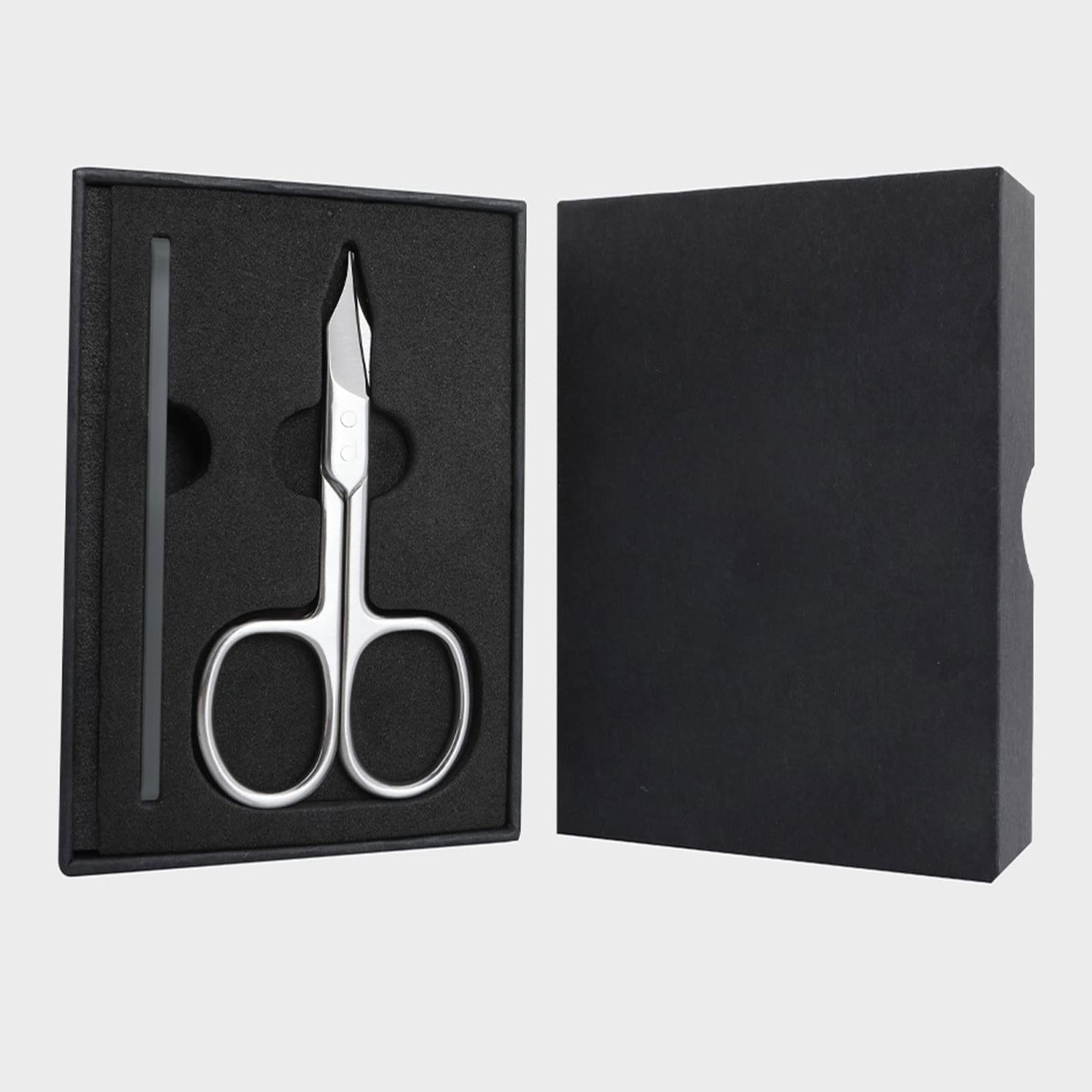 XIANGFAZJD Cortauñas Tijeras for uñas Juego de cortaúñas Profesional Herramientas de manicura de Acero Inoxidable Lima de Vidrio Nano Cortador de uñas Cuidado de Las Manos Cuidado de los pies