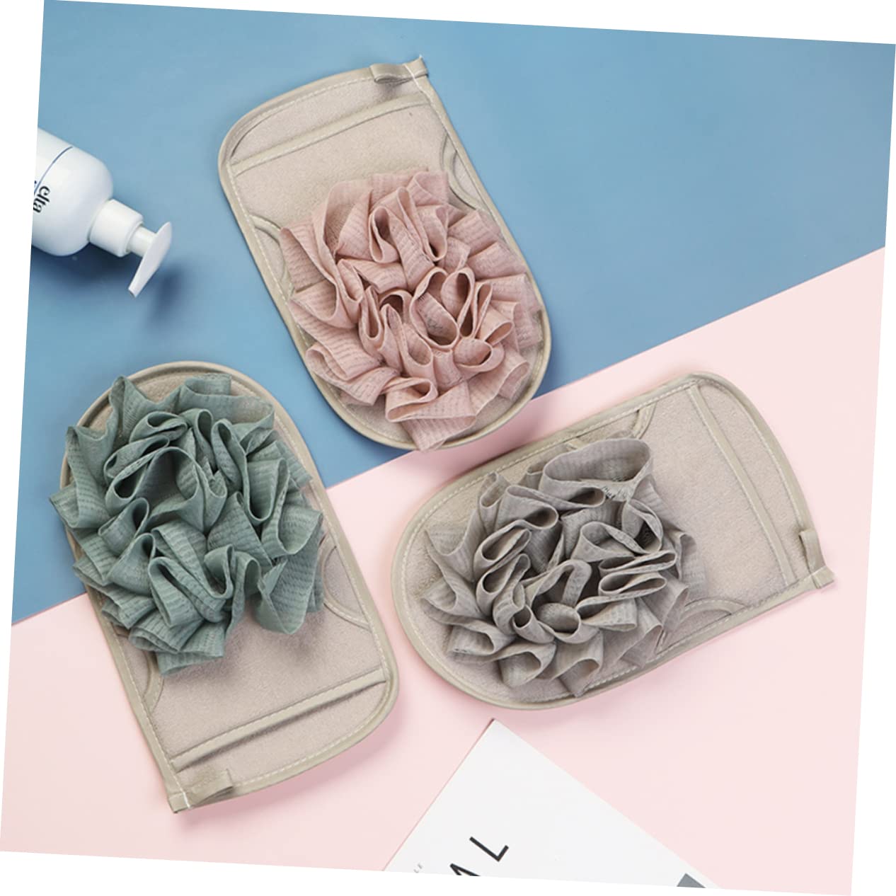 Healeved 9pezzi Guanti Esfolianti Per Bagno Da Misti Guanti Per Doccia Per Uomo e Donna Per Pulizia Profonda Di Corpo e Facili Da Utilizzare e Lavabili Per Tutte Le Mani