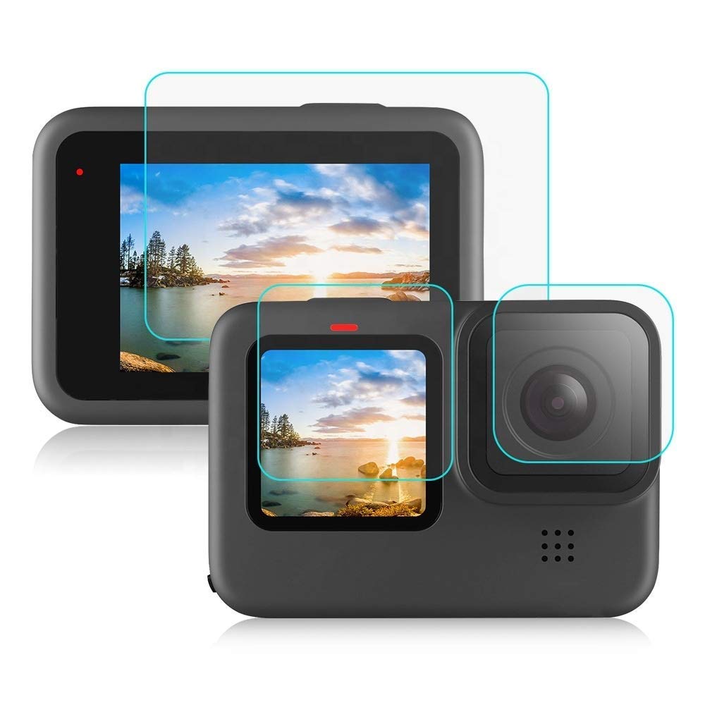 M.G.R.J® Tempered Glass Screen Protector for GoPro Hero 12 / GoPro Hero 11 / GoPro Hero 10 / GoPro Hero 9 (3 Pcs Set) (B08WKFDB9T) Amazon Price History, Amazon Price Tracker