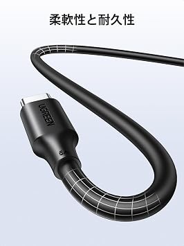 UGREEN USB Type C Cable 6.6 ft 2 m PD 100W/5A Super Fast Charging Type
