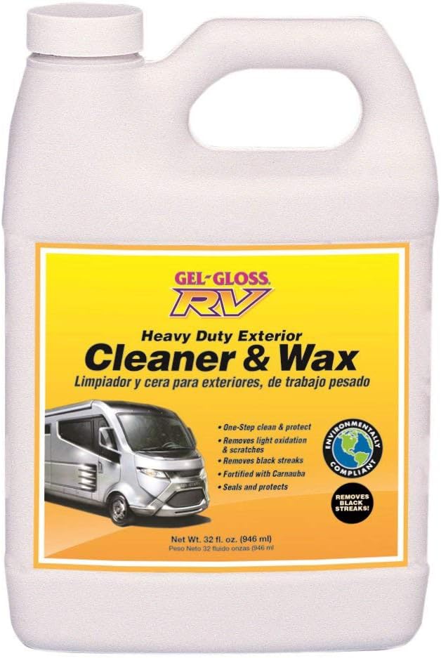 TR IndustriesCW32 GelGloss RV Cleaner and Wax with