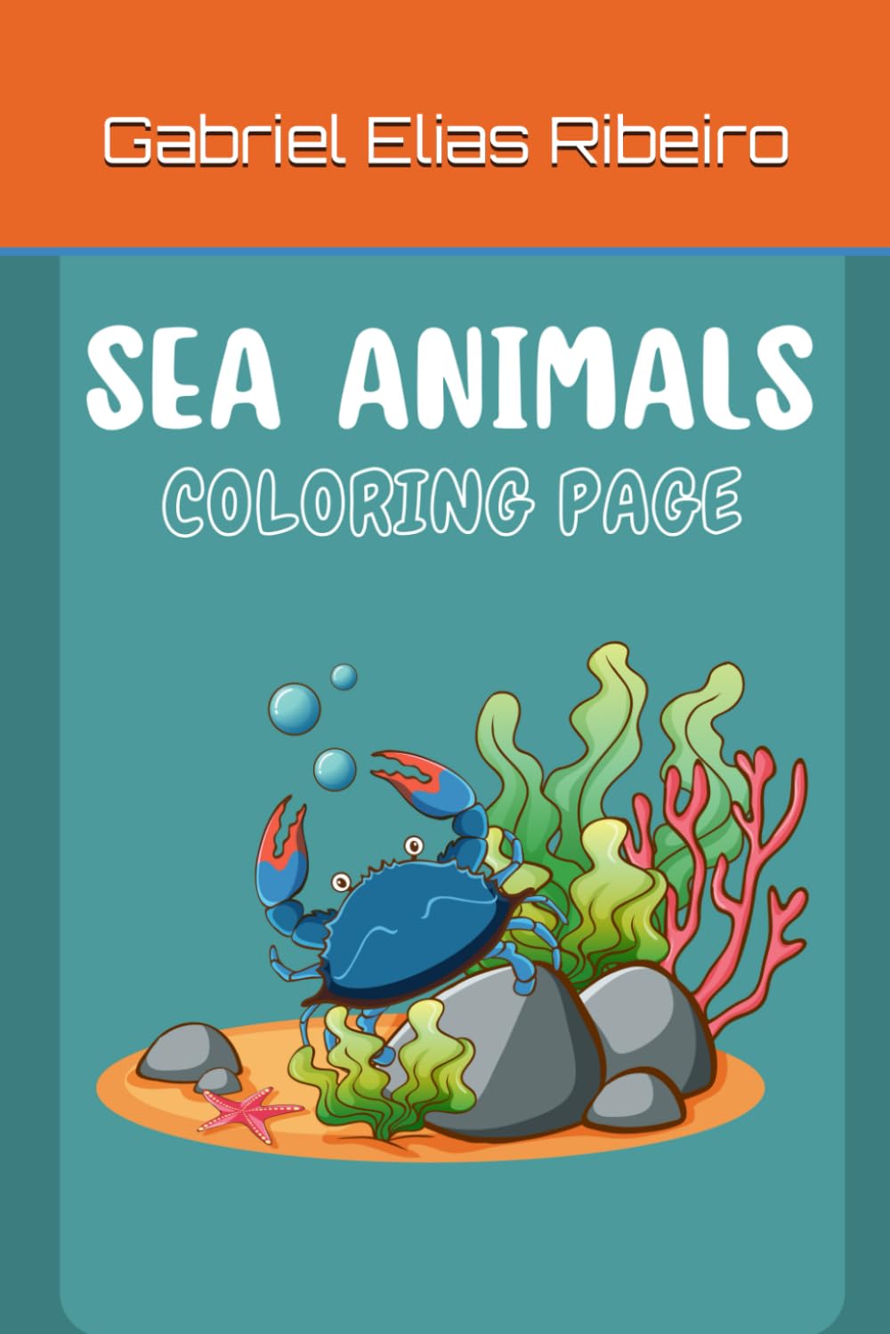 Sea Animals To Color and Learn