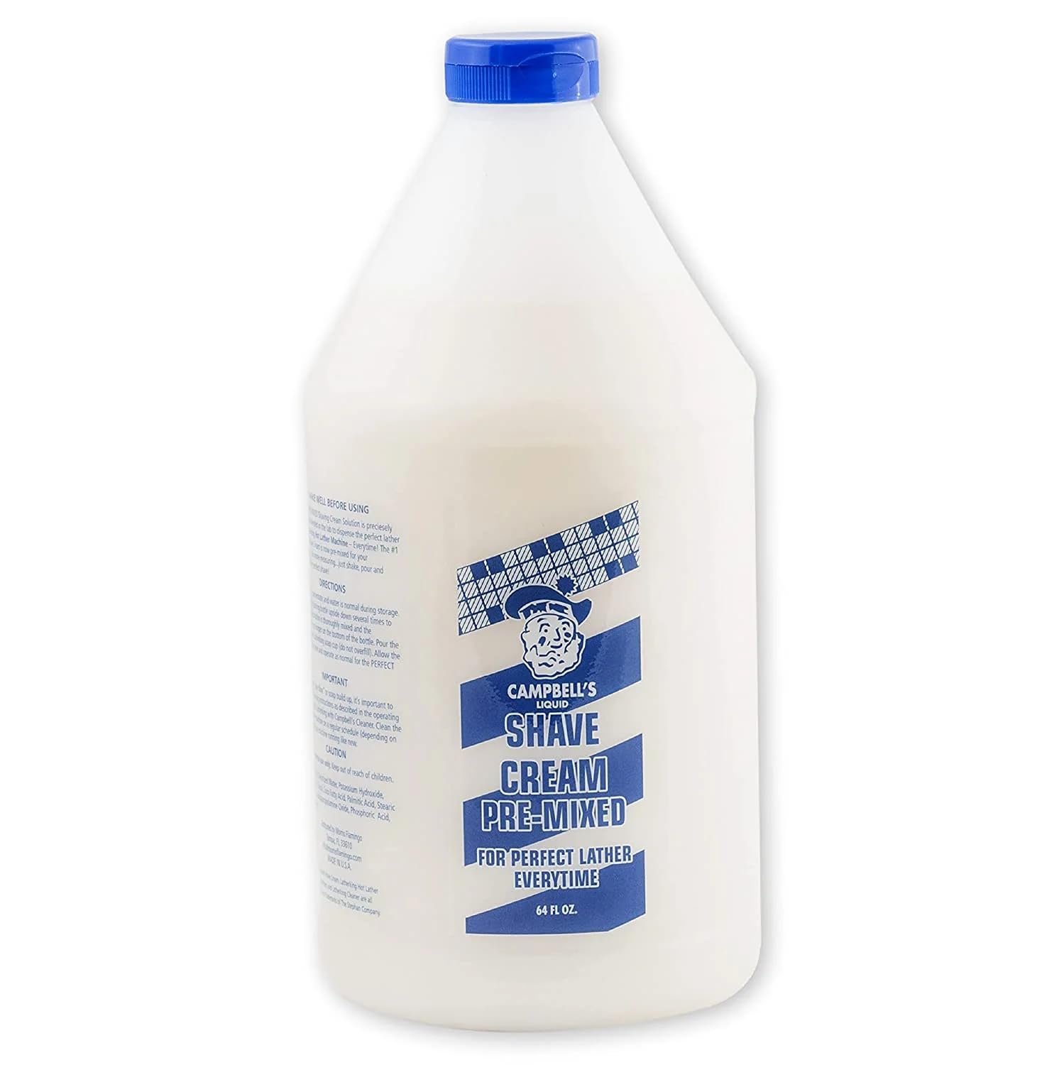 Campbell's Premix Liquid Lather for Lather Machine (1/2 Gallon, 4 Pack)