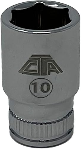 Miniatura 4 de CTA Tools 3805 Juego de llaves de vaso de 0.394 in, 10 piezas, unidades de 1/4" y 3/8"