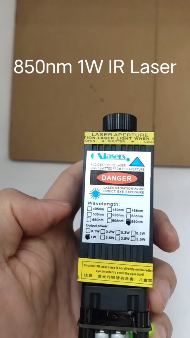 Amazon.com: 808nm-500 near-infrared laser module with adjustable