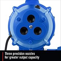 Vista 3 de Hurricane Ultra II - Nebulizador Fogger de mano con cable ULV de 1 galón, tamaño de partícula ajustable, 10-50 micrones