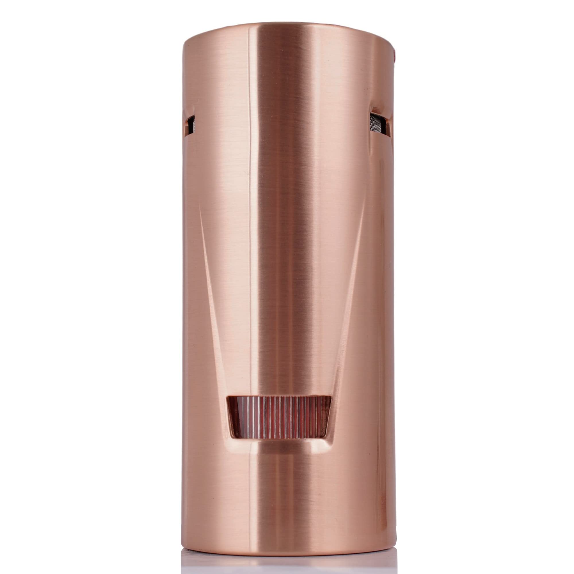 CIGARISM Desktop 4-Torch Flame Robot Style Cigar Lighter (Coral Red)