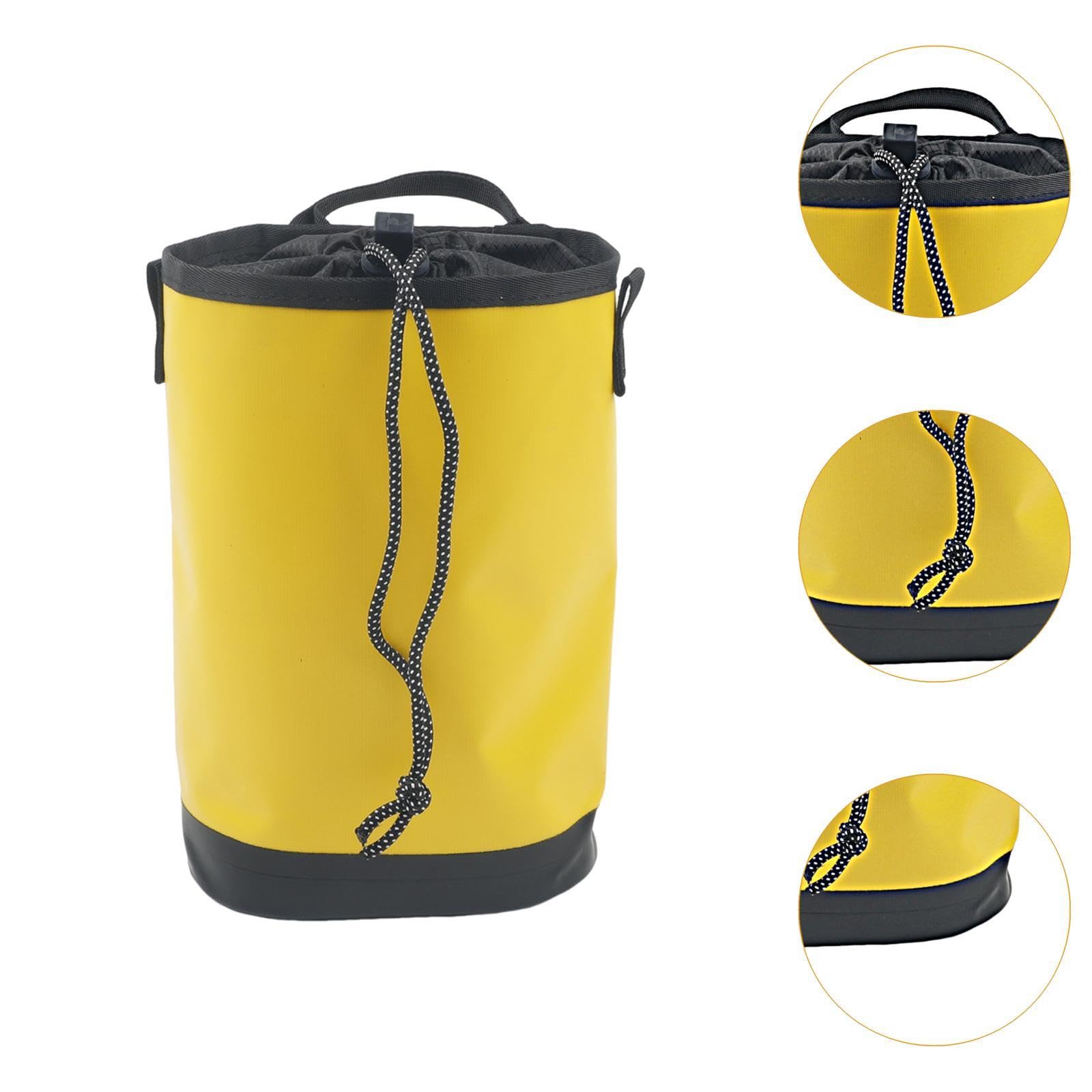 Fenteer Bolsa para Cuerda de Escalada en Roca, 5 L, Impermeable, Gran Capacidad