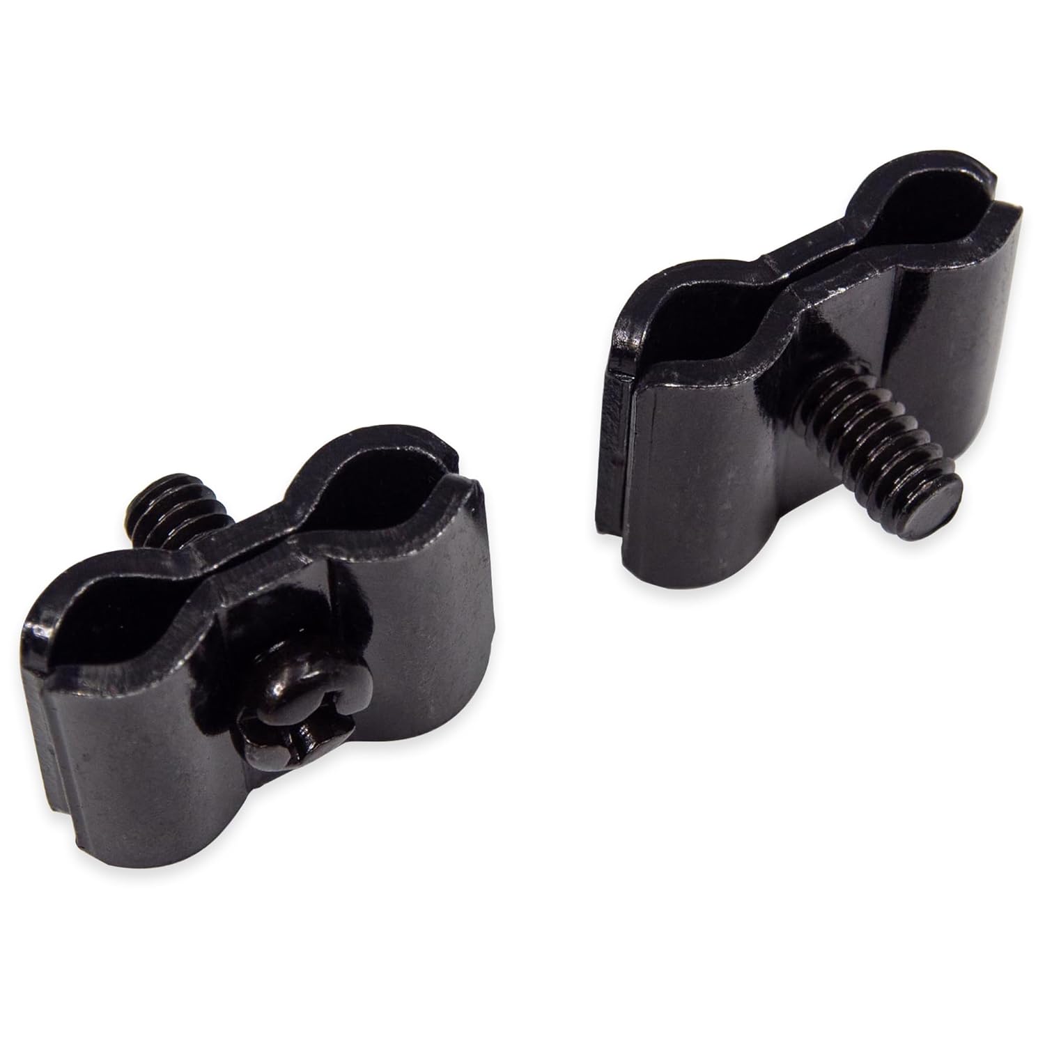 Gridwall Joining Clips Connectors for Wire Grid Panels and Grid Wall - 20 Pack (Black)