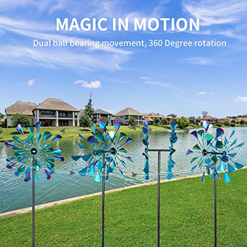 Decoroca-72-Large-Wind-Spinner-Outdoor-Metal-Garden-Clearance-Sculpture-Yard-Decor Decoroca 72 Large Wind Spinner Outdoor Metal Garden Clearance Sculpture Yard Decor