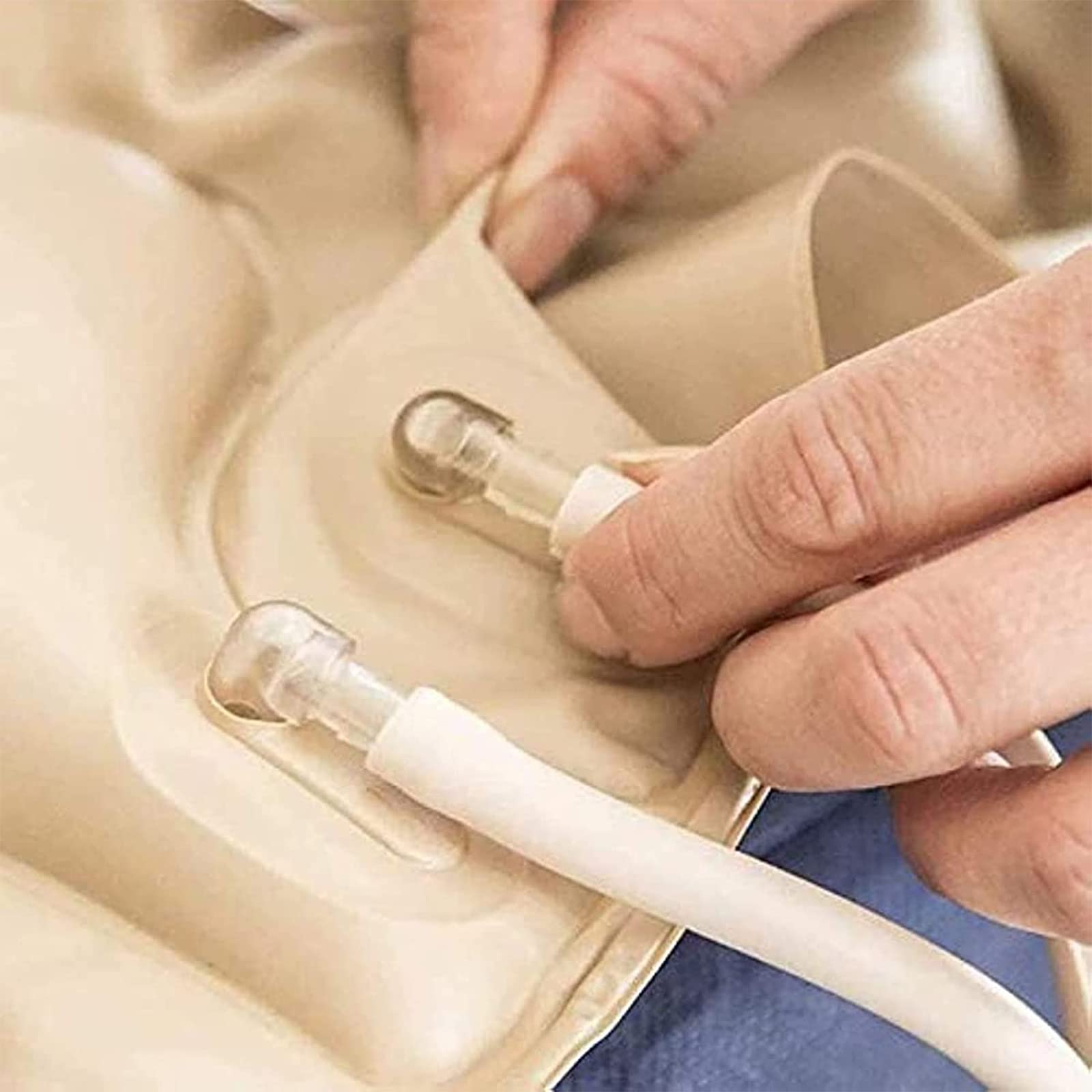 Przemienne powietrze, nadmuchiwana podkładka na materac przeciw odleżynom z pompą, objętość pompowania pompy powietrza: ≥ 5 l/min i zakres ciśnienia: 0-15 kpa (0-115 mmhg), do szpitala