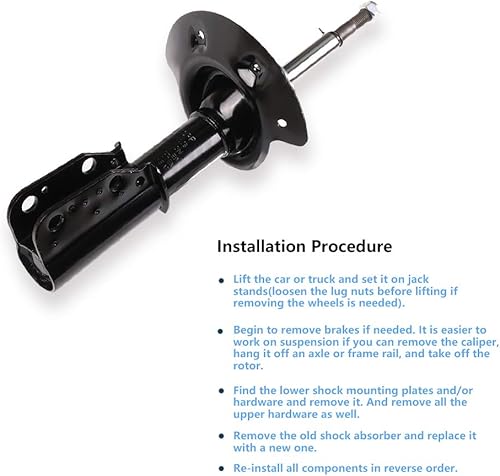 Miniatura 4 de Amortiguadores delanteros, kit de 2 amortiguadores ECCPP para 2000-2005 para Buick LeSabre, 2000-2005 para Cadillac DeVille, 2001-03 para Oldsmobile