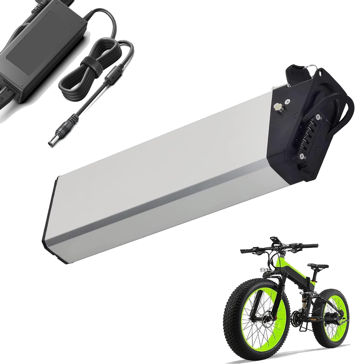 Amazon.com: JHKJ 48V 8Ah 10Ah 13Ah Lithium Battery Pack Built-in