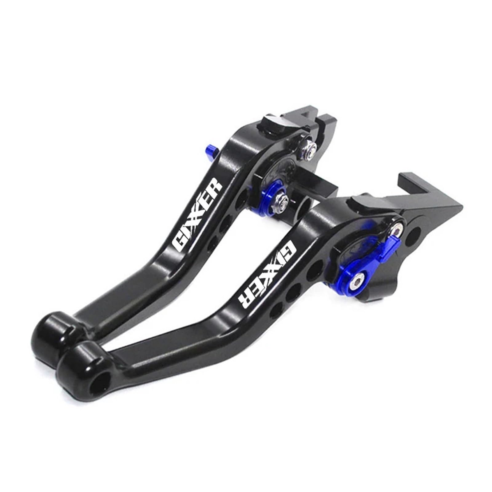 Wkdyriwo Black2 For Gixxer 250 Sf 250Sf 150 125 2020-2023 2022 Motorcycle Short Brake Clutch Lever Aluminum Cnc Adjustable Motorbike Motorcycle Brake Clutch Levers