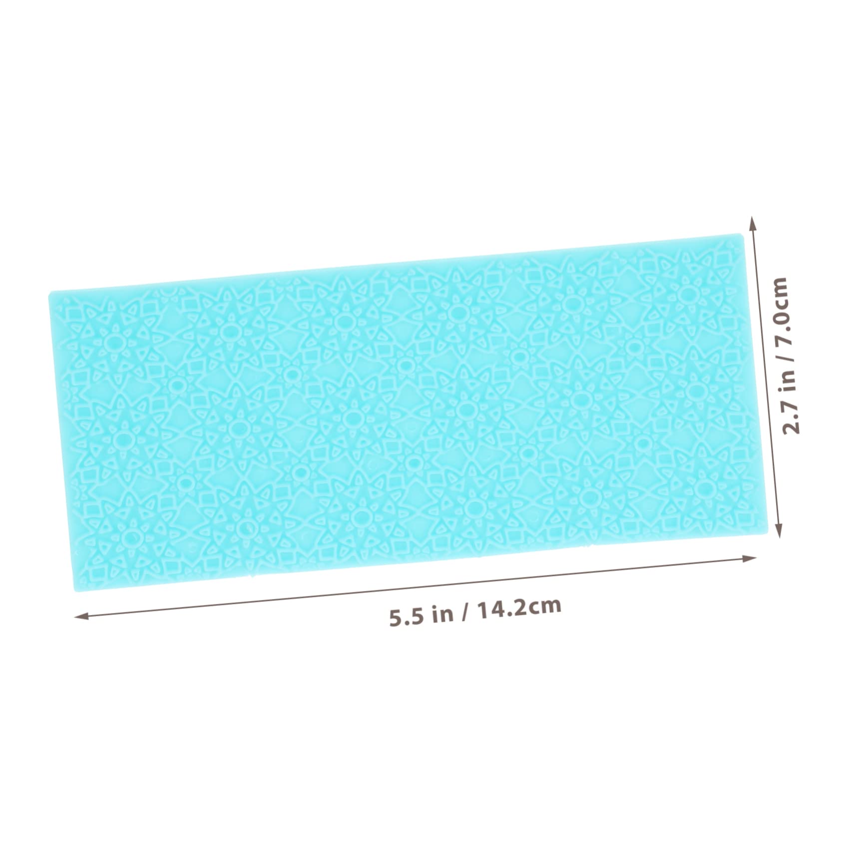 ULDIGI Plastic Clay Texture Molds 6pcs Embossing Pads for Polymer Clay Decorations