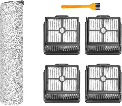 BeNtli Cordless Wet Dry Vacuum Cleaner Spare Replacement PartsHEPA Filter and Roller BrushCompatible for Tineco Floor One S3iFloor 3 (Color 2)