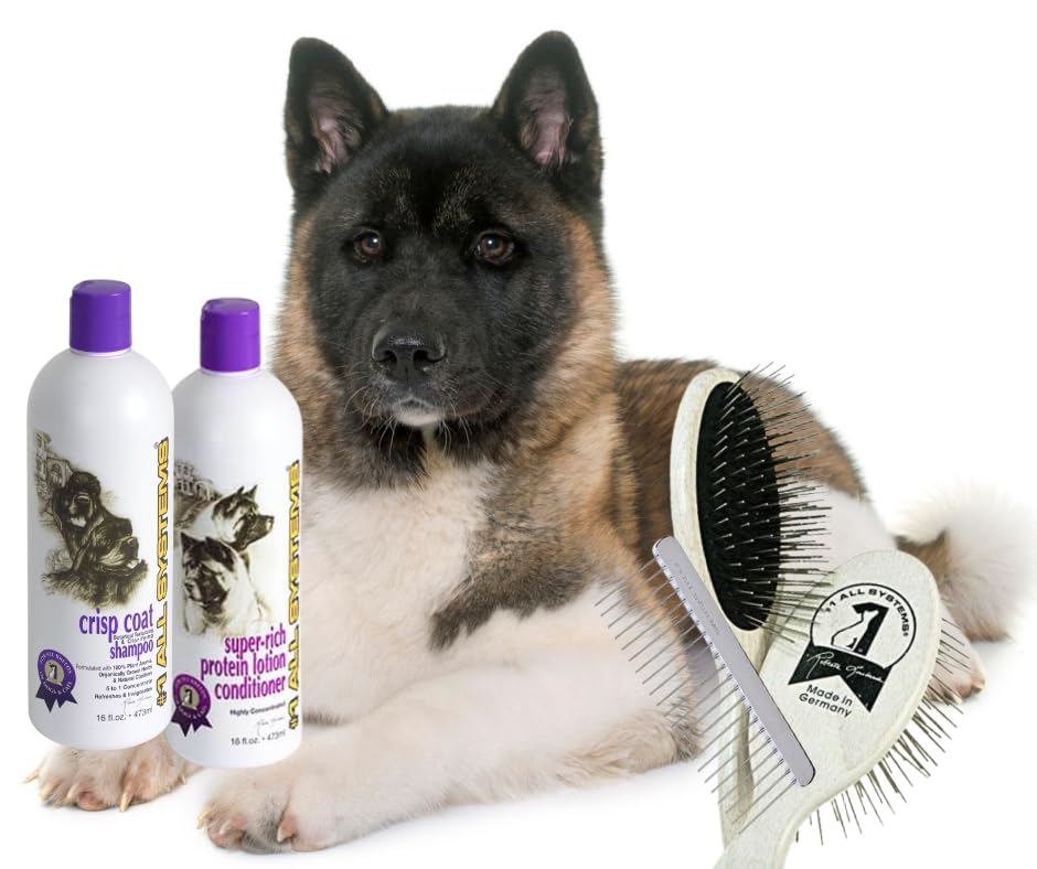 #1 All Systems Dog Grooming Products Collection For Coarse Coated Breeds