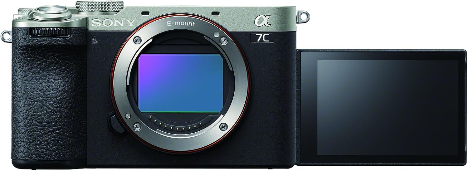 Sony - Alpha 7C II Full frame Mirrorless Interchangeable Lens Camera (Body Only) - Silver (Renewed) | Amera (Body Only)