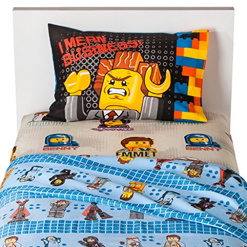 lego city twin sheet set - The Lego Movie Cotton Rich 3 Piece Sheet Set