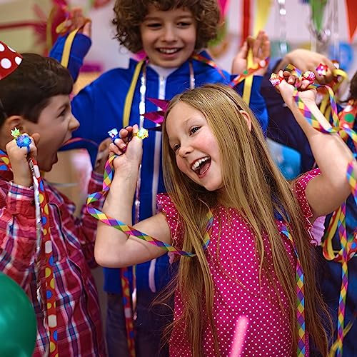 Encham 24 Stück Blinkender Ring Mädchen Bunt Leuchtringe LED Ring Licht Finger Spielzeug LED-Gummiringe Partysdeko