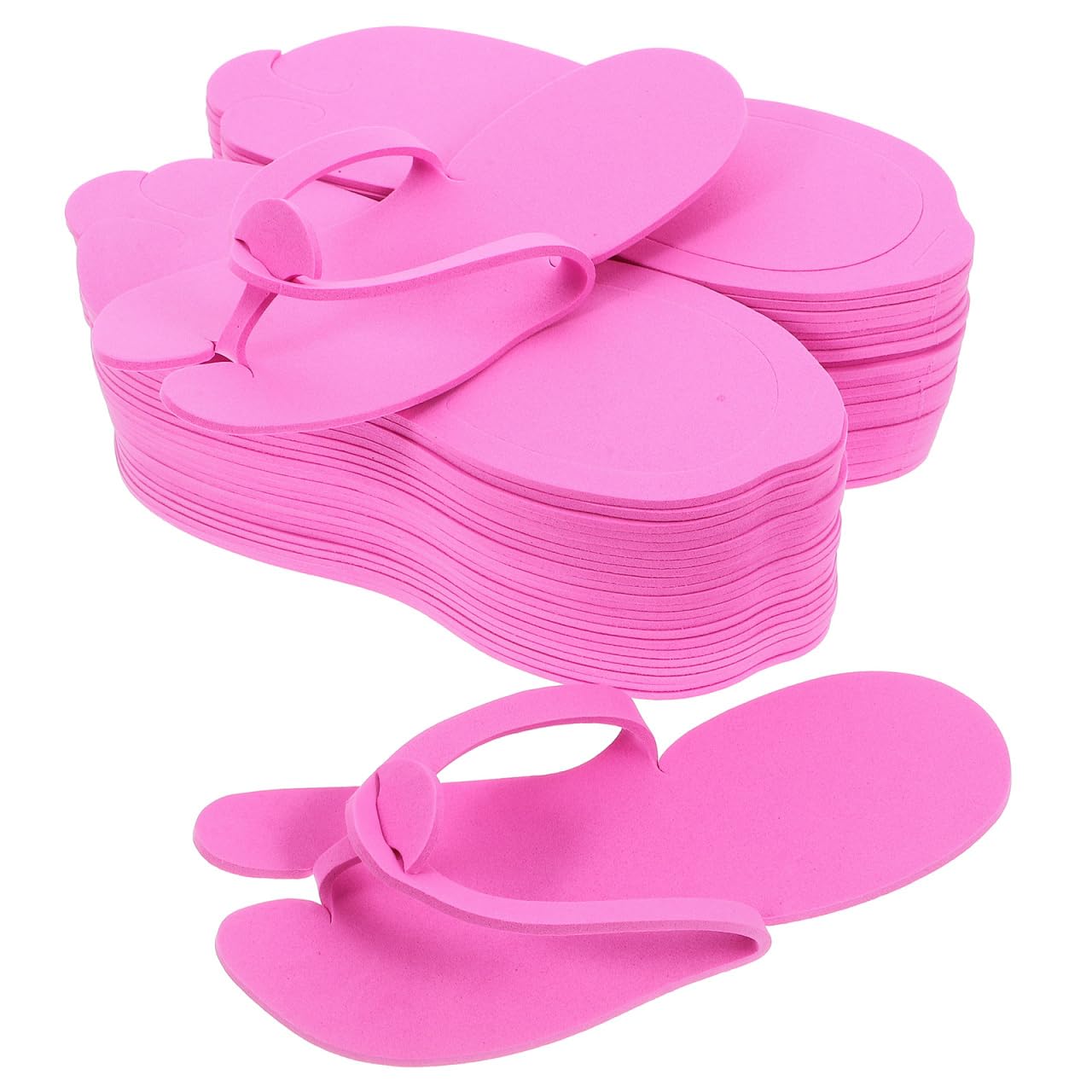 Beaupretty 24paires Pantoufles Pour Invités Pantoufles Jetables Pour Voyage Coussinets Pour Garçon Fille à Bride Pour Mariée Jetables Eva