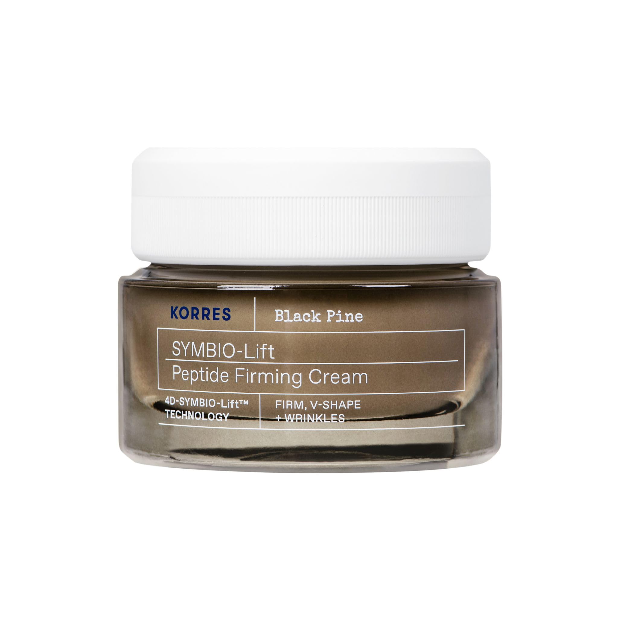 KORRES BLACK PINE SYMBIO-Lift - Crema peptide per pelli normali e miste