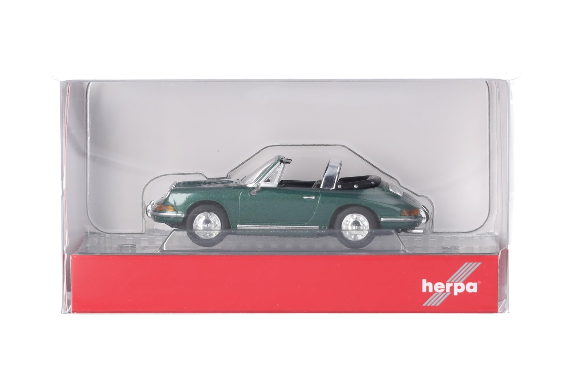 Amazon | ヘルパ 1/87 ポルシェ 911 タルガ グリーンメタリック Targa