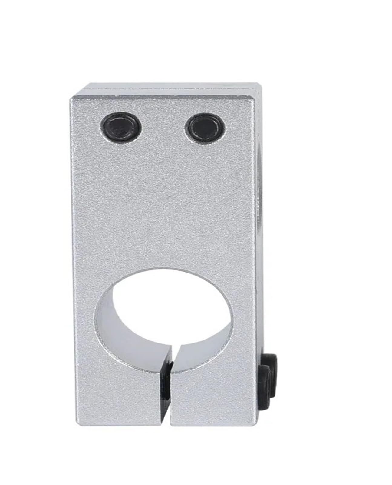 Mechura Double Screw 18X18 Cross Connector Shaft Clamp 1Pcs Optical Axis Cross Fixing Clip Aluminum Pillar Connector Pipe Clamp Bracket