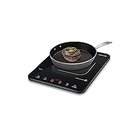 CASO ProSlim 2000 - Piano cottura mobile a induzione, 2000 W