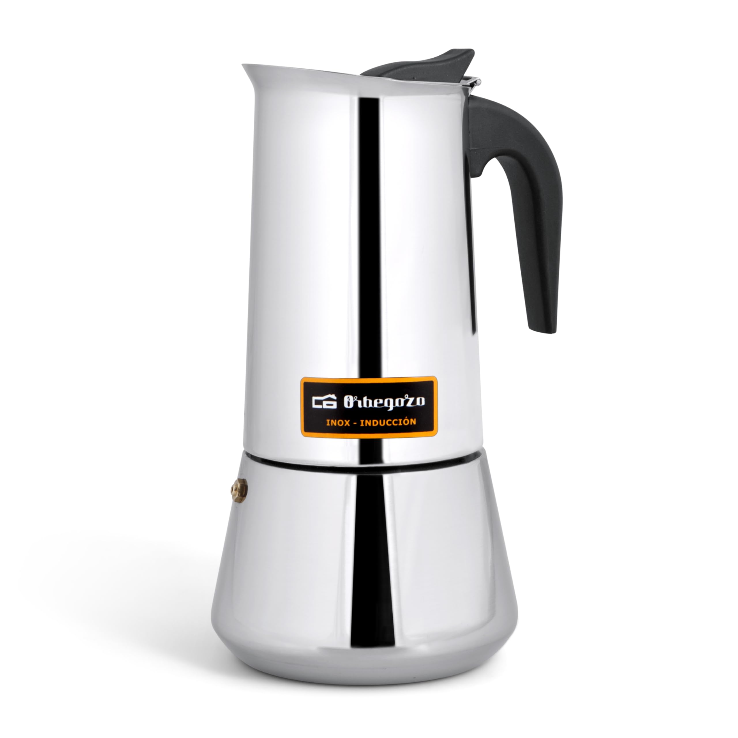 Orbegozo Metallic Silver Kfi960 Italian Coffee Maker 9 Cups