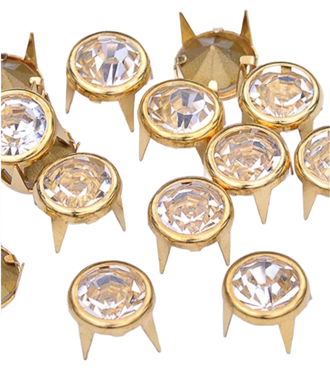 Ongle Decoratif Strass Pliable Haute Brillance pour Vêtements et Mercerie