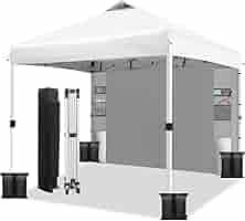 ゆるキャン非売品パネル＆テープ Amazon.com : WEIZE 10x10 Pop Up Canopy Tent,One-Button Push