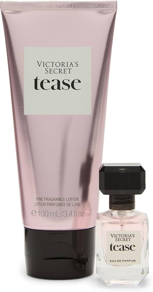 ヴィクトリアズ・シークレット　香水「Tease（ティーズ）」　ミニボトルセット Amazon.com : Victoria's Secret Tease Mini Fragrance Duo Gift Set