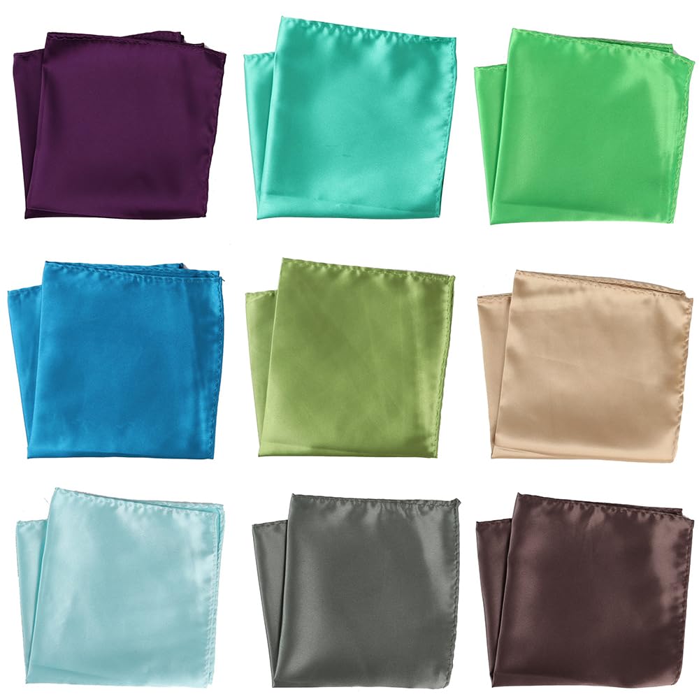 KIZAMI 30 * 30 CM 50 Uds. Servilletas de Tela de Seda Azul Marino servilleta de cóctel de satén servilletas de Mesa de satén servilleta de Mesa de Cena Suave para decoración de Hotel