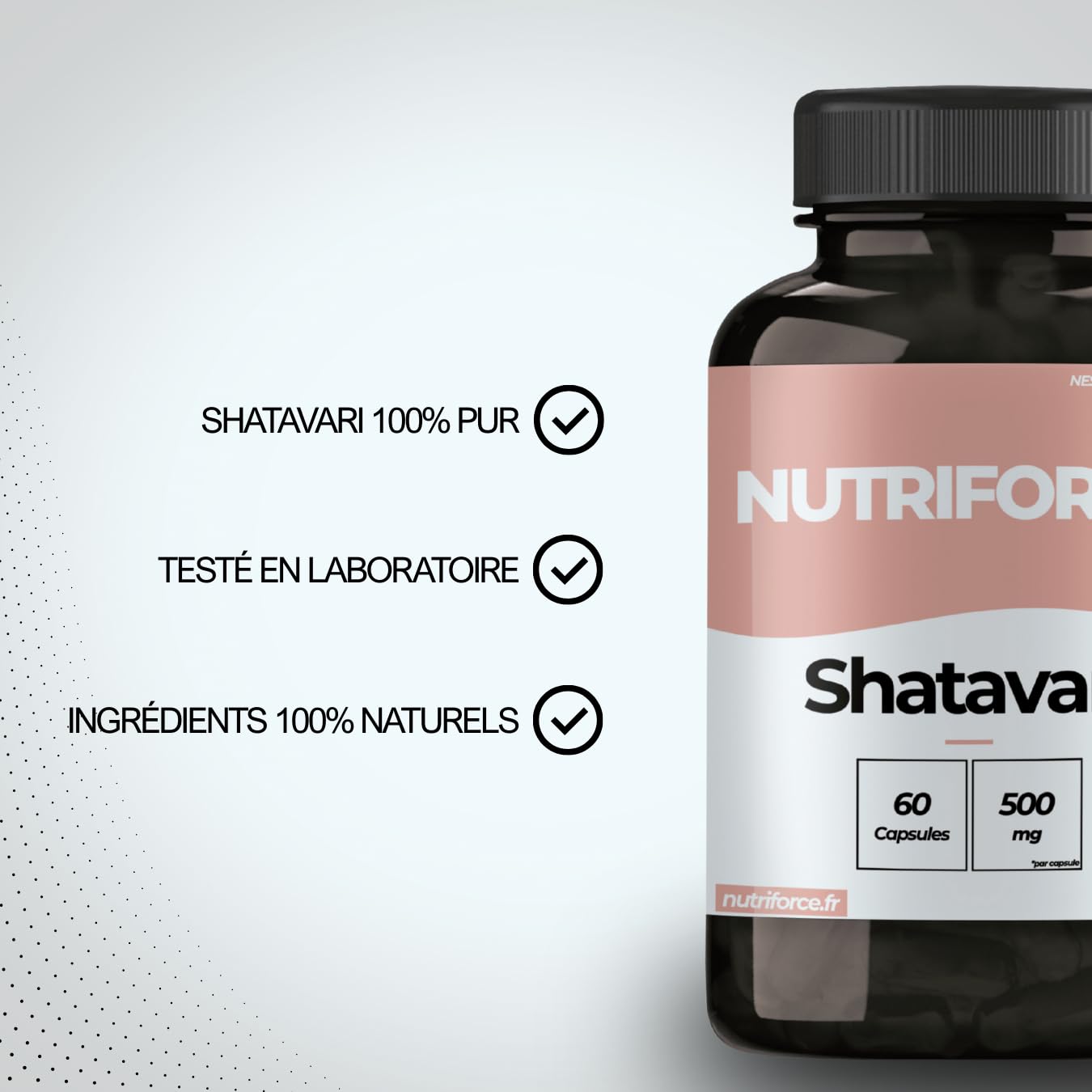Shatavari - Vitalité & Équilibre - Extrait Concentré 500 mg – 60 Gélules